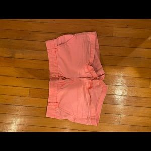 Jcrew summer hot pink shorts